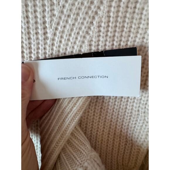 French Connection Women's Kessp Puff-Sleeve Midi Sweater Dress XS NWT - Picture 10 of 13